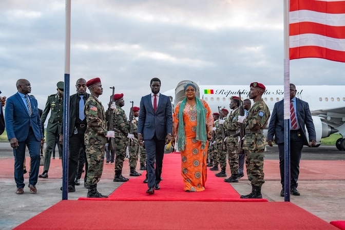 Bassirou Diomaye Faye à Monrovia pour le 178e anniversaire du Libéria : Les images d'un accueil chaleureux