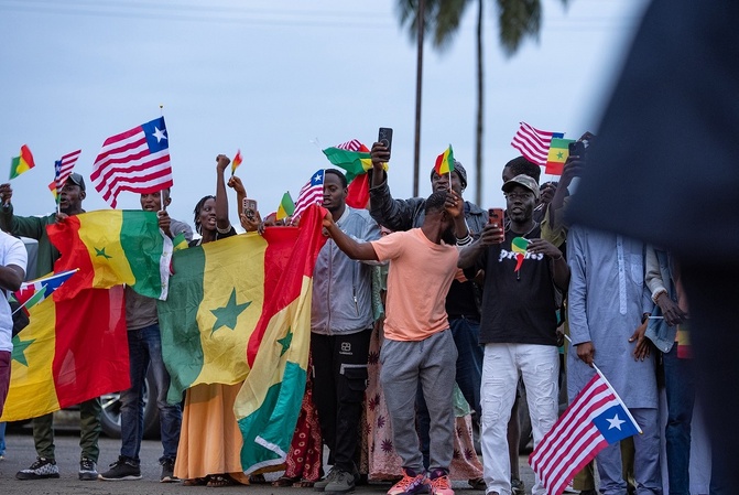 Bassirou Diomaye Faye à Monrovia pour le 178e anniversaire du Libéria : Les images d'un accueil chaleureux Bassirou Diomaye Faye à Monrovia pour le 178e anniversaire du Libéria : Les images d'un accueil chaleureux