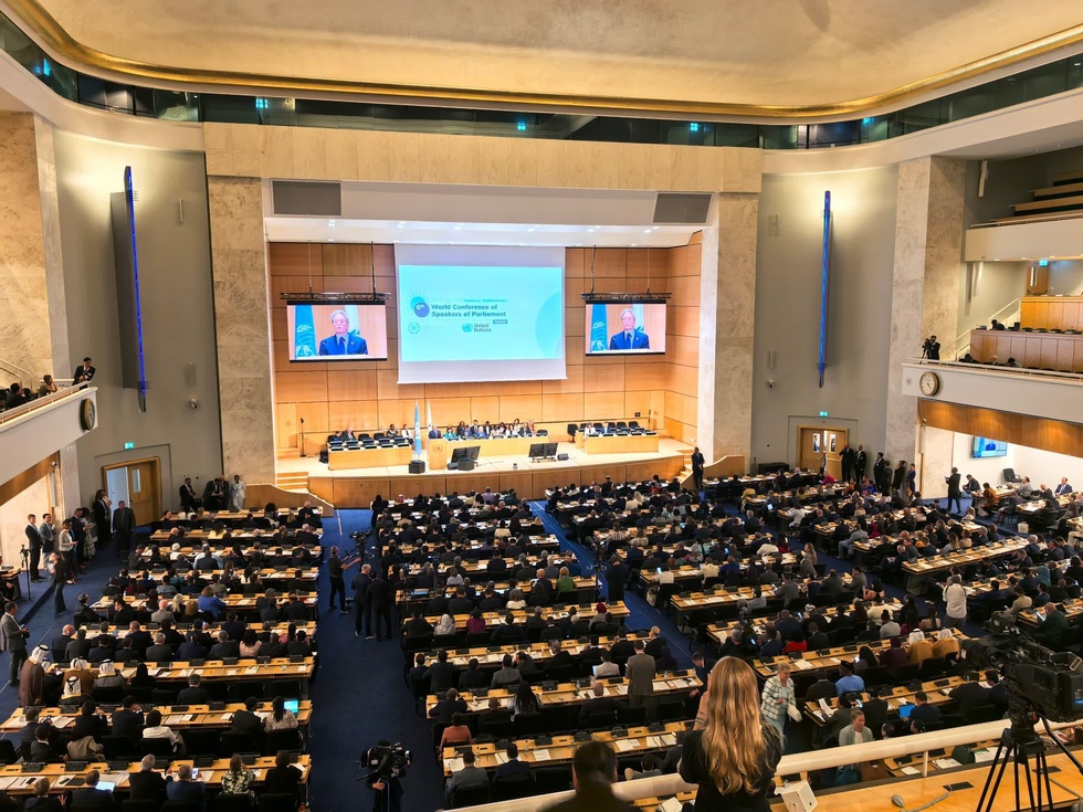 Genève : El Malick Ndiaye prend part à la 6e Conférence mondiale des Présidents de Parlement (Photos) Genève : El Malick Ndiaye prend part à la 6e Conférence mondiale des Présidents de Parlement (Photos)