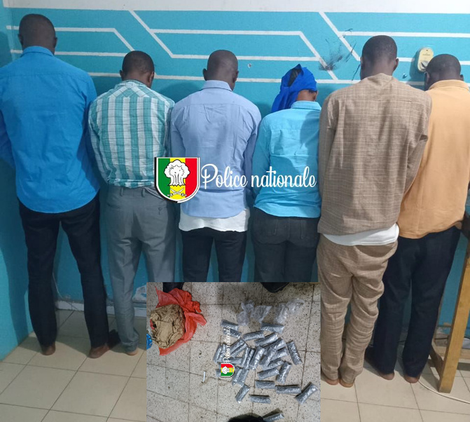 Thiès : Avec deux coups de filet, la police démantèle un réseau d’escroquerie lié à QNET et saisit du chanvre indien à Darou Salam