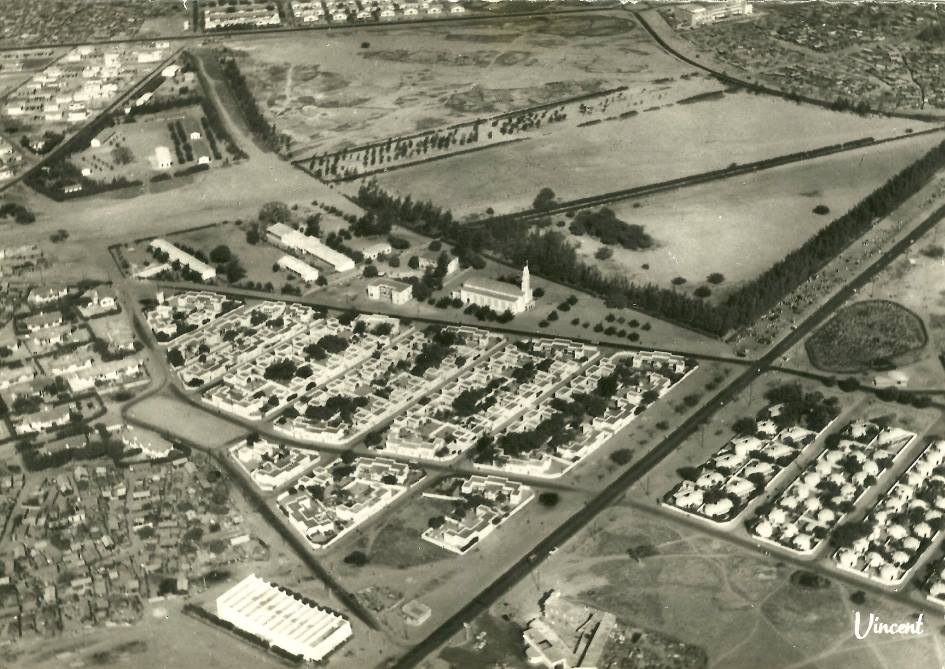 La Zone A et l’église Sainte-Thérèse