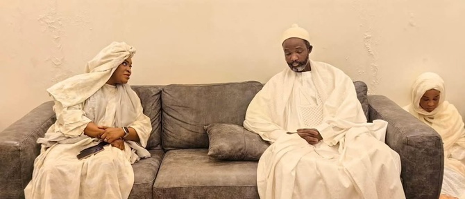  FONGIP : Ndèye Fatou Guédel Mbodj reçue par Serigne Mourtalla Saliou, à la veille de l’inauguration du Centre d’affaires