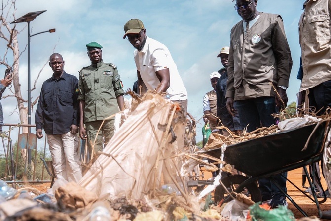 Mbao : Diomaye Faye donne le coup d’envoi de la caravane de reboisement pour un million d’arbres en 48h