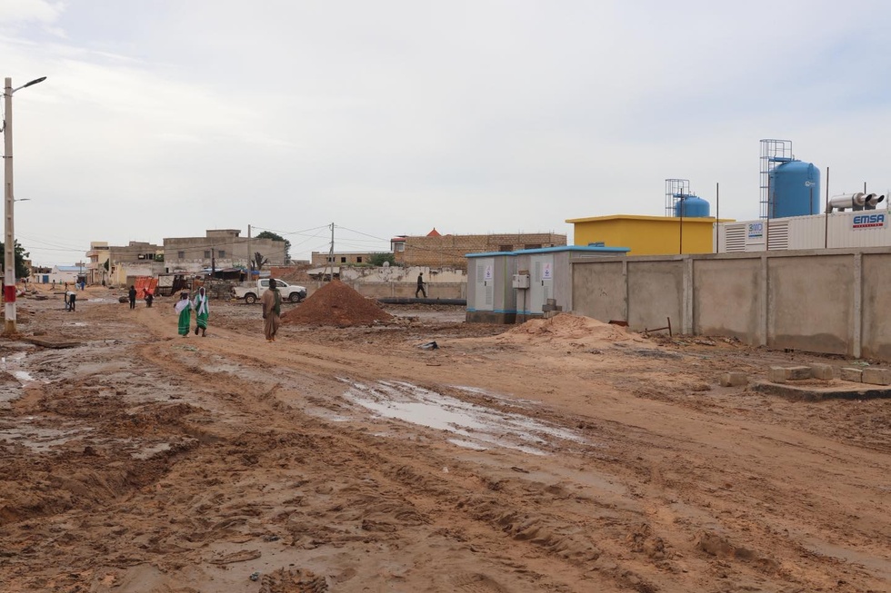 Forte baisse du niveau d’eau à Touba en moins de 72h  (Photos)