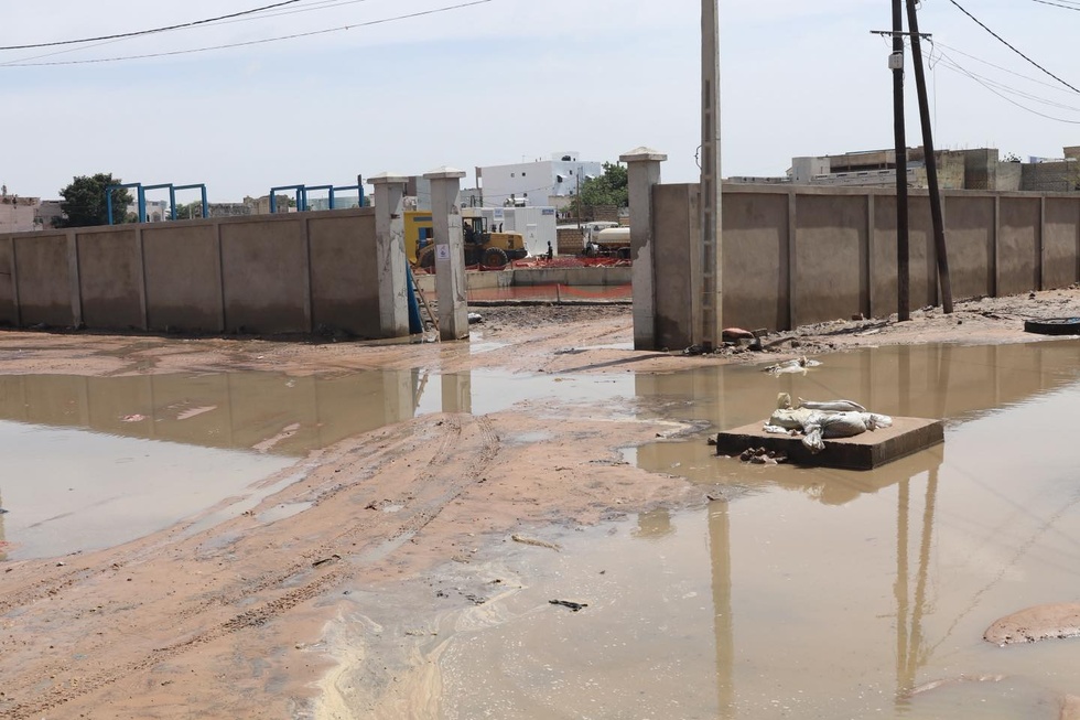 Forte baisse du niveau d’eau à Touba en moins de 72h  (Photos)