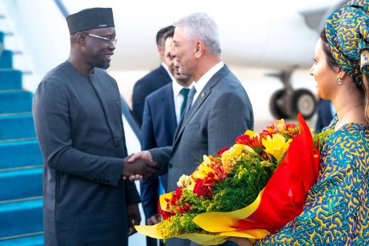 Photos / En visite officielle : Arrivée du Premier ministre Ousmane Sonko à Ankara, capitale de la République de Türkiye