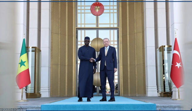 Le président turc, Recep Tayyip Erdogan, reçoit la visite d’Ousmane Sonko
