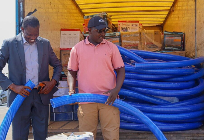 Inondations : Avec 500 motopompes dans les zones sinistrées, Touba et Kaolack renforcées par un appui logistique majeur