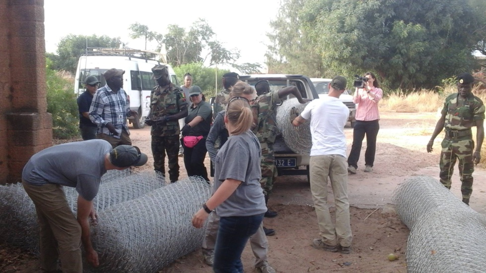 Le week-end dernier, des soldats sénégalais et américains qui participaient à l’exercice militaire