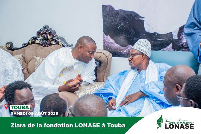 Magal de Touba : Dr Toussaint Manga reçoit les prières du Khalife, LONASE réaffirme son engagement auprès de la communauté mouride Magal de Touba : Dr Toussaint Manga reçoit les prières du Khalife, LONASE réaffirme son engagement auprès de la communauté mouride
