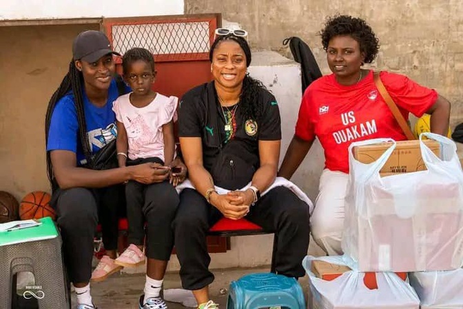 USO Kids Basket : La star sénégalo-américaine au service des talents locaux