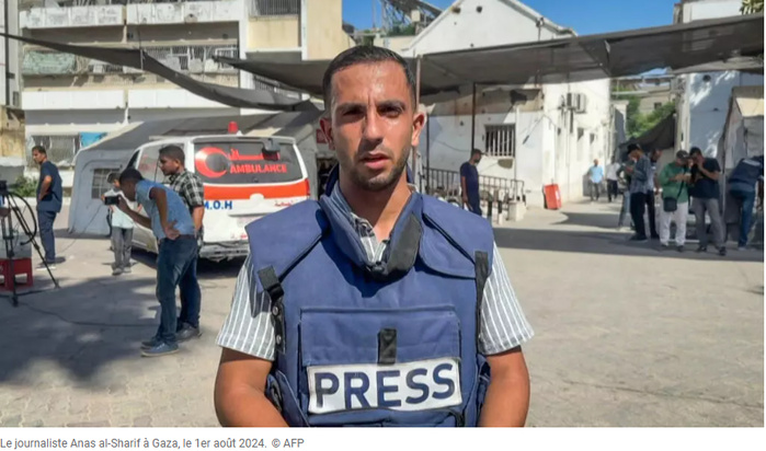 Gaza: RSF dénonce «l'assassinat revendiqué» d'un journaliste d'Al Jazeera par l'armée israélienne