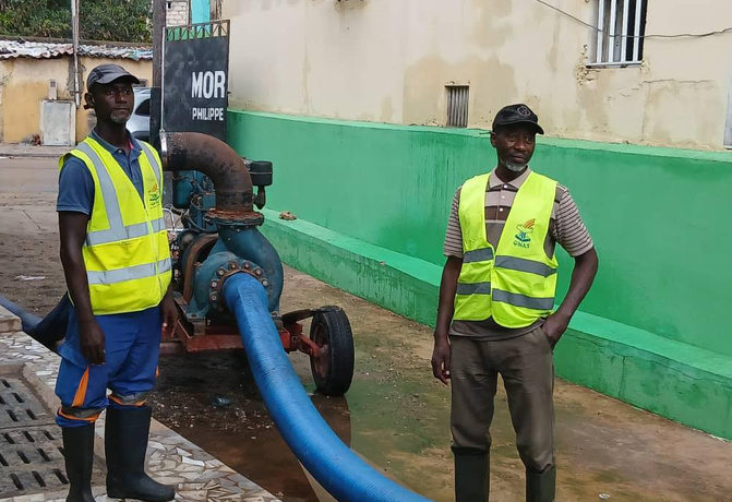 Inondations : l’ONAS annonce des progrès dans l’évacuation des eaux à Dakar et Touba