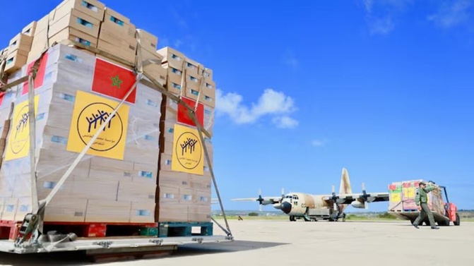 Le roi Mohammed VI envoie 100 tonnes d’aide humanitaire supplémentaire à Gaza