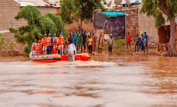 Matam : le fleuve Sénégal menace de déborder, les populations en alerte devant  un remake de 2024
