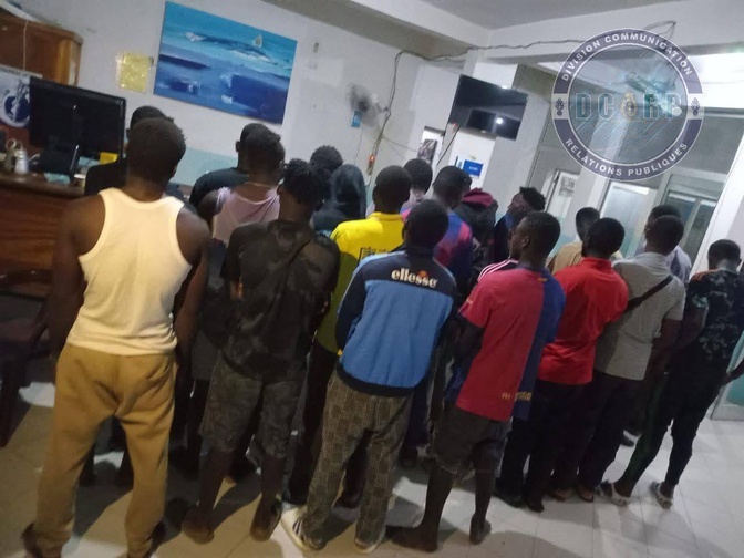 Saly : la gendarmerie démantèle un regroupement de migrants clandestins, 31 candidats arrêtés