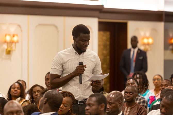 Rencontre avec la communauté sénégalaise : le président Faye promet de renforcer le soutien aux Sénégalais de l’extérieur