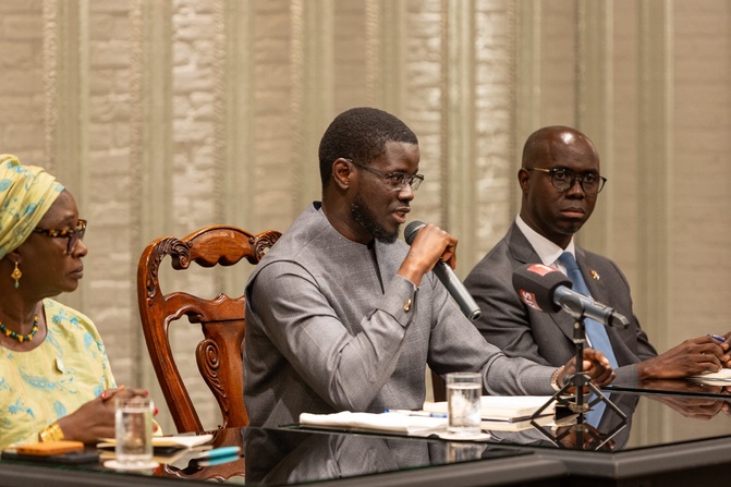Rencontre avec la communauté sénégalaise : le président Faye promet de renforcer le soutien aux Sénégalais de l’extérieur