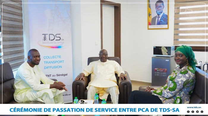 Cérémonie officielle de passation de service à la présidence du Conseil d’administration de TDS-SA.