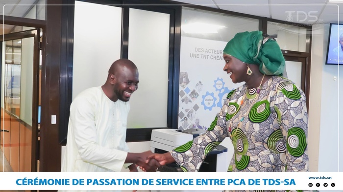 Cérémonie officielle de passation de service à la présidence du Conseil d’administration de TDS-SA.