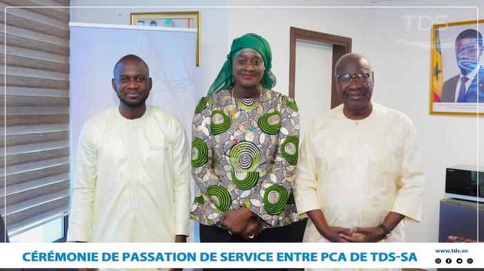 Cérémonie officielle de passation de service à la présidence du Conseil d’administration de TDS-SA.
