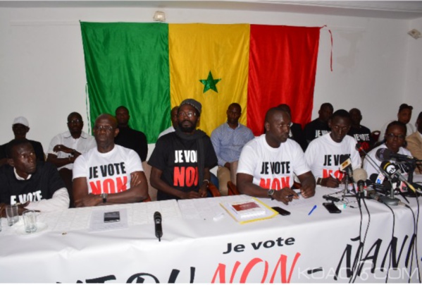 De quoi les «Nonistes» ont-ils le nom ?  Par Soro DIOP