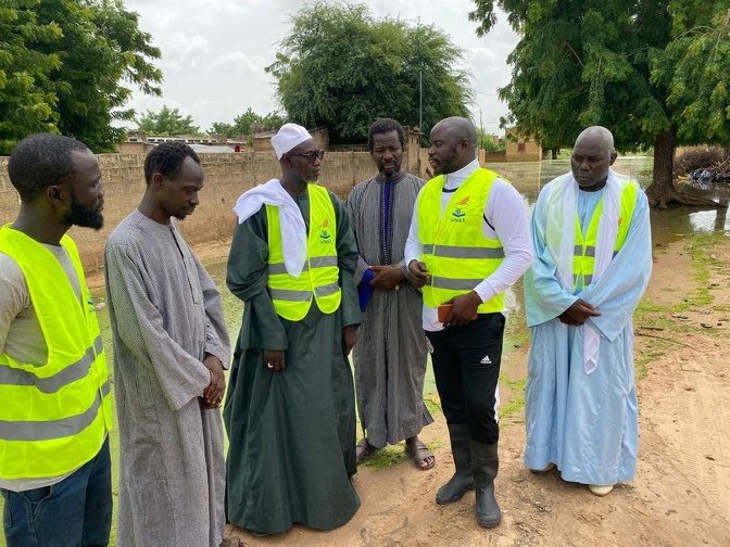 Baisse du niveau de l’eau à Touba : Serigne Kosso Mbacké, fils du Khalife général des Mourides visite l’ouvrage stratégique de Nguélémou
