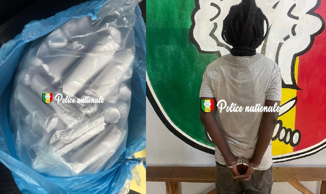 Kaolack : un dealer présumé arrêté avec plus de 100 cornets de chanvre indien