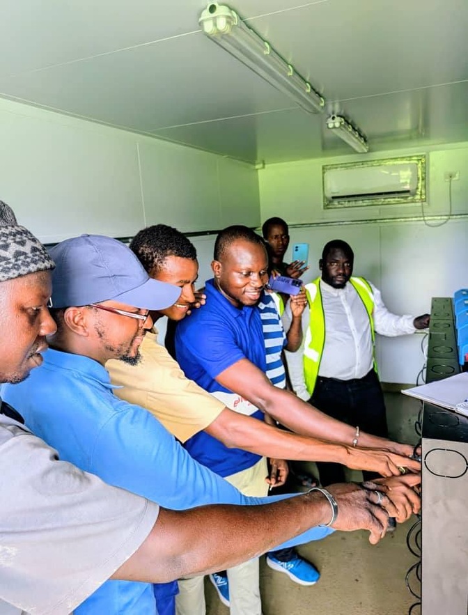 Kaël Bessel inaugure une minicentrale solaire pour l’électrification rurale Kaël Bessel inaugure une minicentrale solaire pour l’électrification rurale