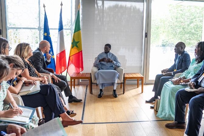 Bassirou Diomaye Faye en marge de la  REF : Ces rencontres stratégiques pour l’économie sénégalaise