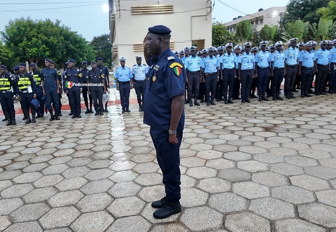 Gamou 2025 : Dispositif sécuritaire renforcé à Tivaouane par la Police nationale  - Images