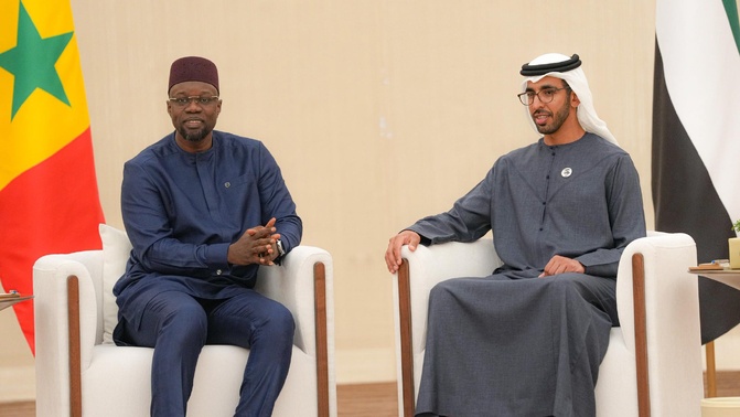 Ousmane Sonko est arrivé à Abu Dhabi : une mission stratégique aux Émirats Arabes Unis