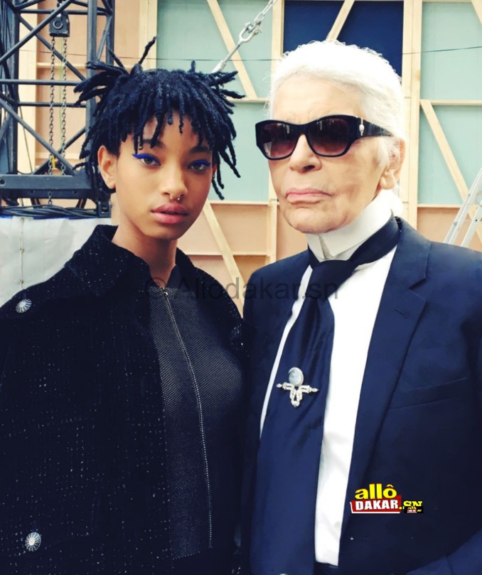 Karl Lagerfeld choisit Willow Smith comme nouvelle égérie Chanel