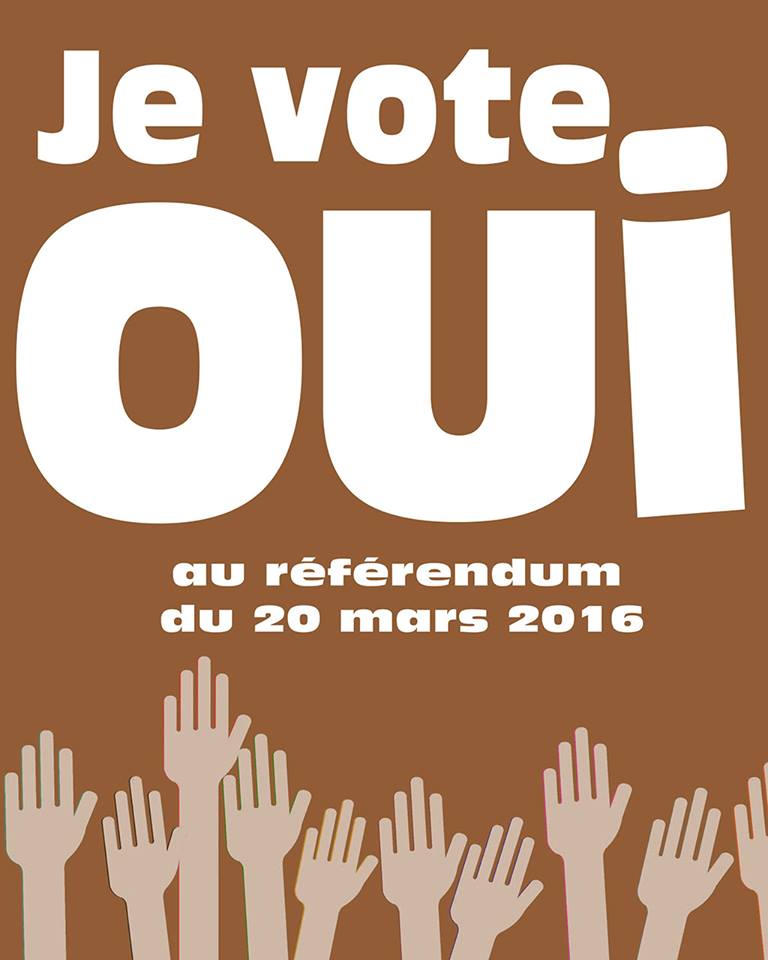 Campagne d'Affichage du Référendum - L'Agence Emedia de El Malick Seck sort du lot.