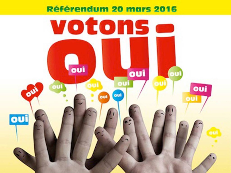 Campagne d'Affichage du Référendum - L'Agence Emedia de El Malick Seck sort du lot.