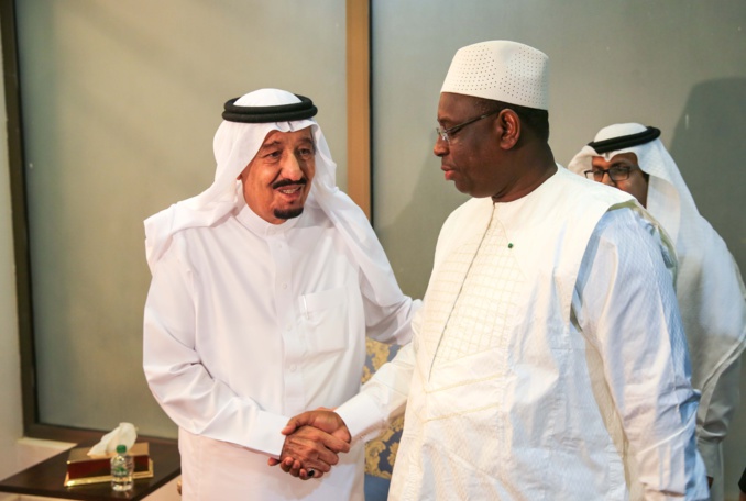 Arabie Saoudite: Macky Sall à la cérémonie de clôture des manœuvres "Tonnerre du nord" (images)