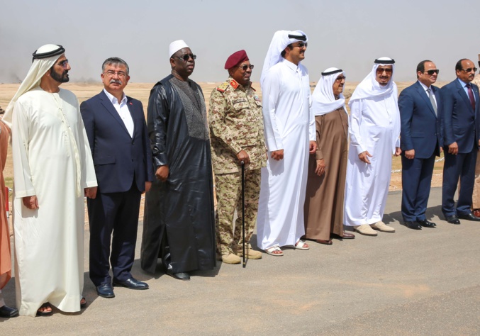 Arabie Saoudite: Macky Sall à la cérémonie de clôture des manœuvres "Tonnerre du nord" (images)