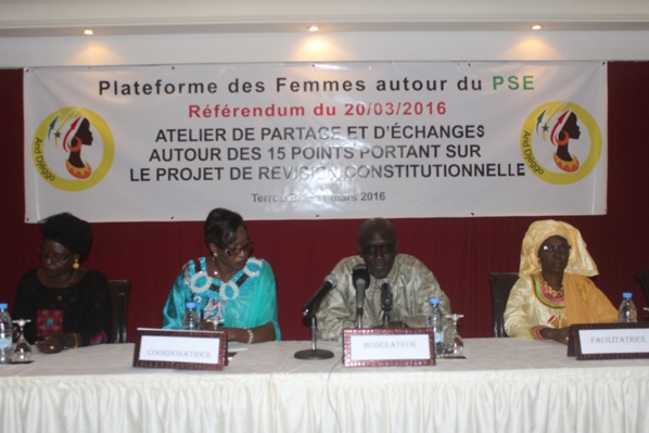 Mme Faye Maïmouna Diop : « Nous voulons qu’avant d’aller à ce référendum savoir ce qu’il recouvre ».