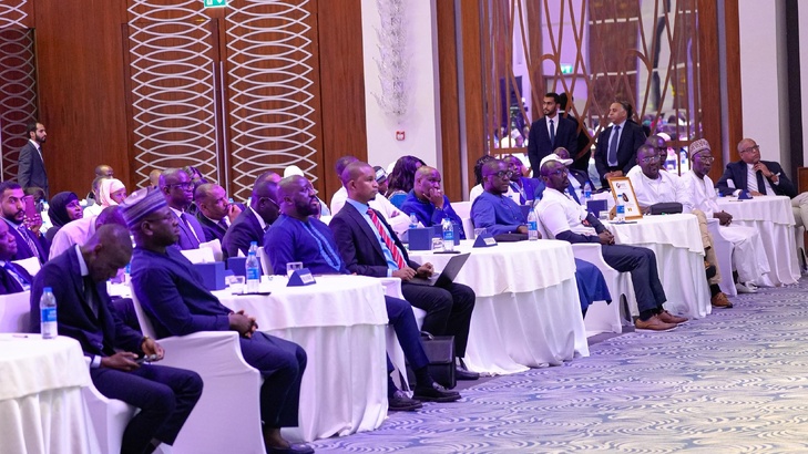Photos/ Emirats Arabes Unis:  Ousmane SONKO, Premier ministre a rencontré la communauté sénégalaise, ce jeudi