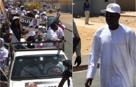 Référendum 2016: "OUI" à Mbao, Abdou Karim Sall marque son territoire