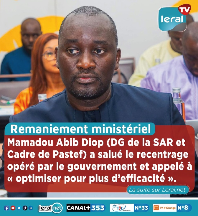 Remaniement ministériel : priorité à l’efficacité et à la justice