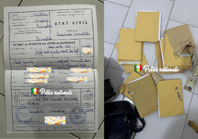 Faux papiers et escroquerie : un récidiviste tombe dans les filets de la police avec 162 extraits de naissance falsifiés