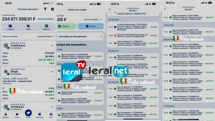 Parcelles Assainies : un voleur arrêté après avoir détourné 7 millions FCFA via un téléphone volé