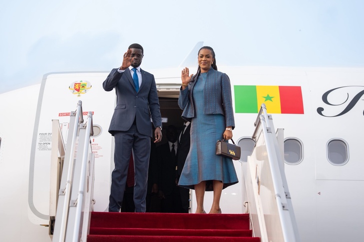 Photos/ 80ᵉ session de l’Assemblée générale des Nations Unies : Le Président de la République a quitté Dakar à destination de New York, ce matin