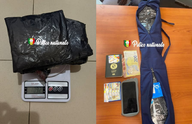 Aéroport de Dakar : l’OCRTIS déjoue une tentative d’exportation, une mule arrêtée avec un kilo de cocaïne