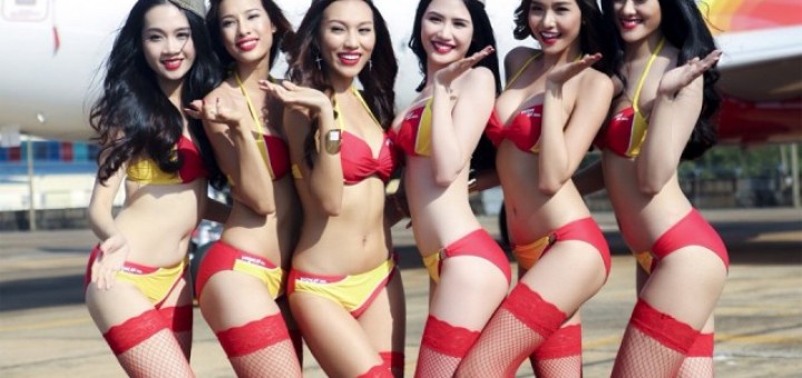 Au Vietnam, les hôtesses de l’air sont plus que sexy