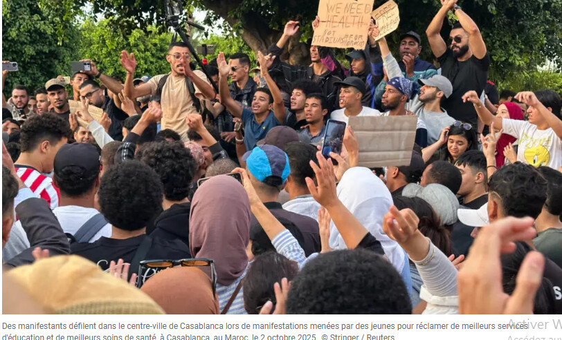 Maroc : Appel à la démission du gouvernement, après une nouvelle journée de mobilisation