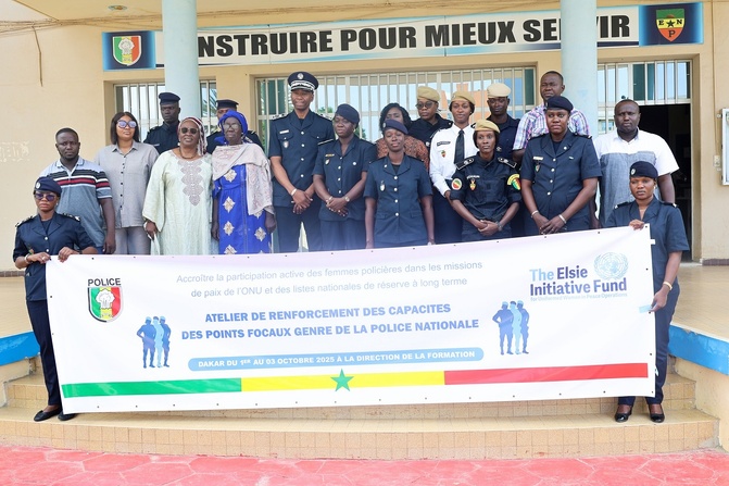 Genre et sécurité :La Police nationale forme ses points focaux sur le genre et la lutte contre les discriminations