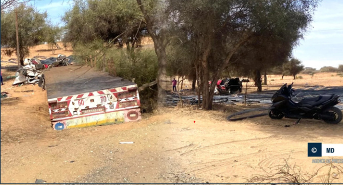 Nguékhokh : une collision entre un camion et un « Ndiaga-Ndiaye », fait deux morts et plusieurs blessés