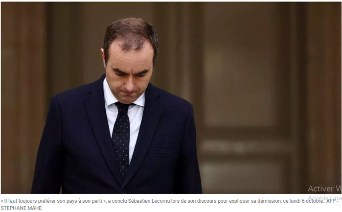 L'éphémère gouvernement Lecornu démissionne, la France s'enfonce dans la crise politique